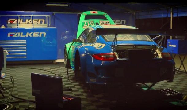 Falken-ALMS-Porsche